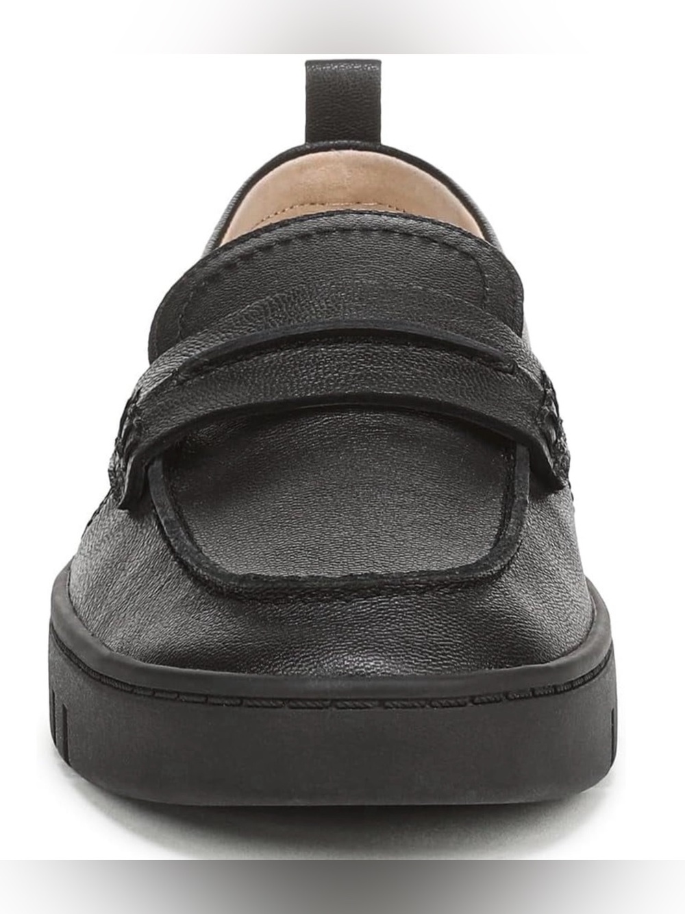 Vionic Women’s Black Leather Penny Loafer Slip-On Size 8.5 - Picture 4 of 16